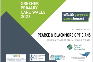 GREENER PRIMARY CARE WALES 2023: COMMUNITY ACTION SPECIAL AWARD