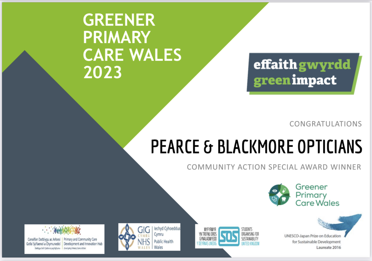 GREENER PRIMARY CARE WALES 2023: COMMUNITY ACTION SPECIAL AWARD