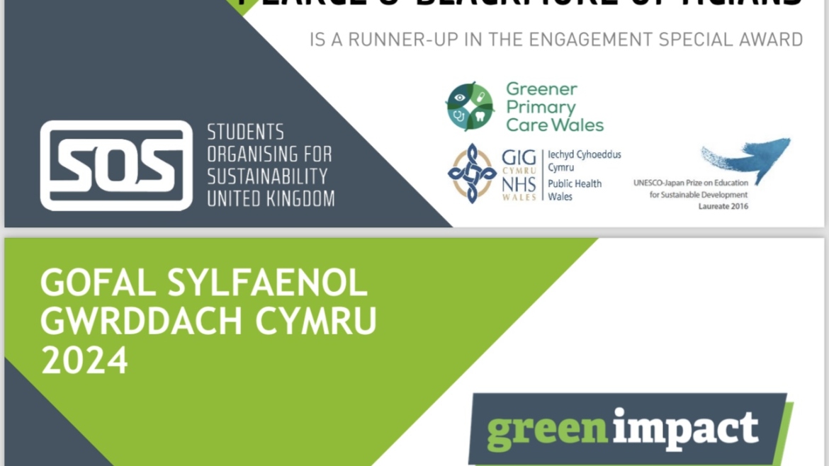 GREENER PRIMARY CARE WALES 2024: ENGAGEMENT SPECIAL AWARD